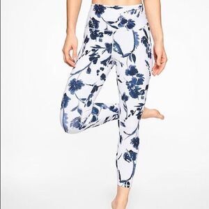 ATHLETA WATER FLOWER 7/8 TIGHTS